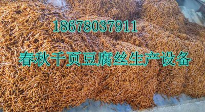 千页豆腐黄金丝入味技术春秋免费，千页豆腐黄